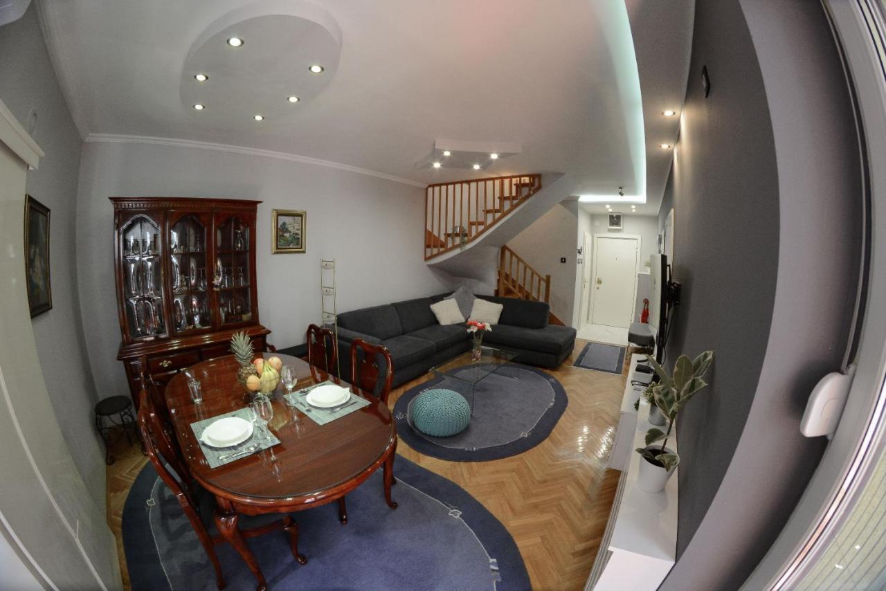 Apartment Dobraya Blue Novi Sad Bagian luar foto