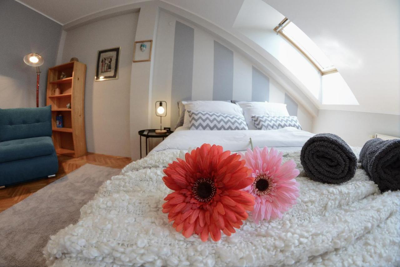 Apartment Dobraya Blue Novi Sad Bagian luar foto