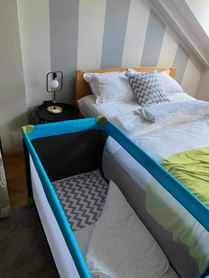 Apartment Dobraya Blue Novi Sad Bagian luar foto