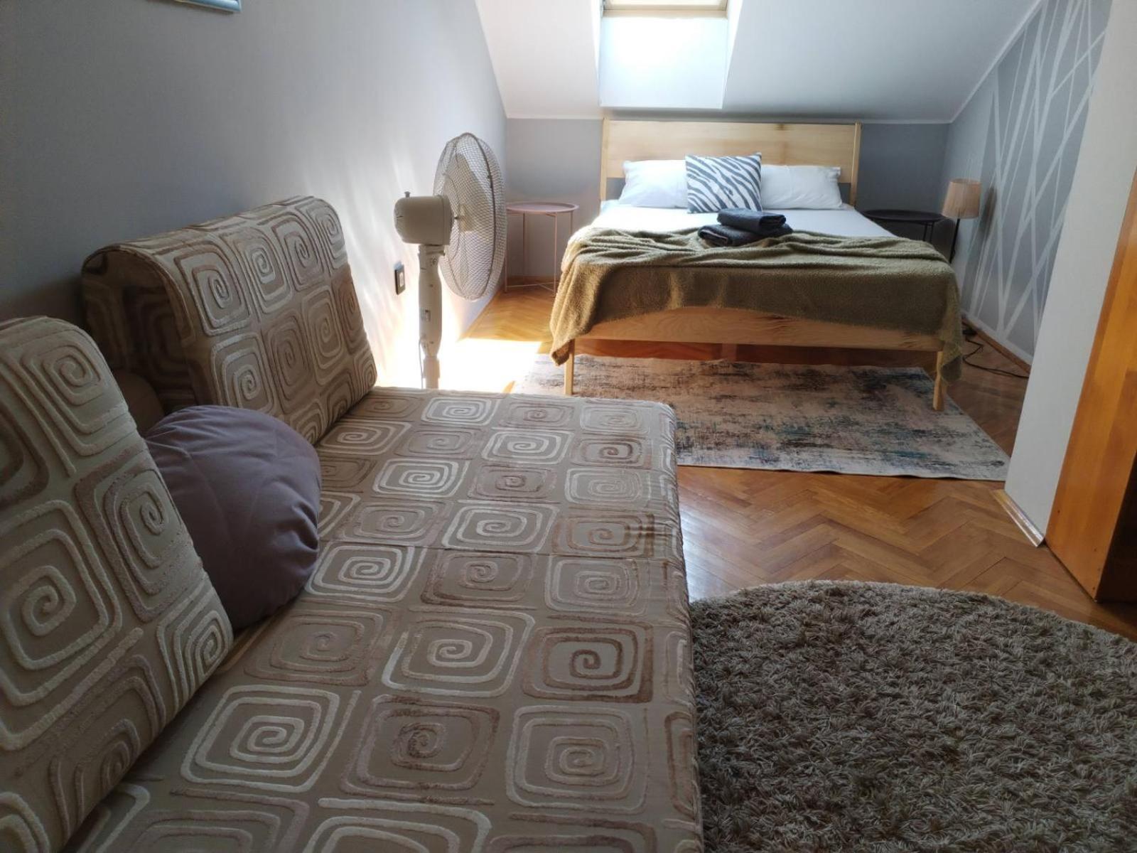 Apartment Dobraya Blue Novi Sad Bagian luar foto