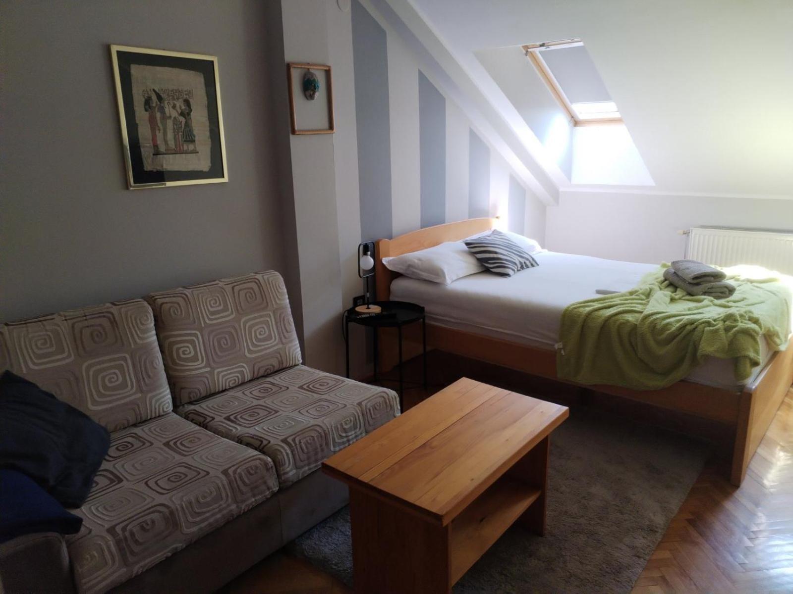 Apartment Dobraya Blue Novi Sad Bagian luar foto